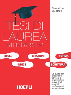 cover image of Tesi di laurea step by step